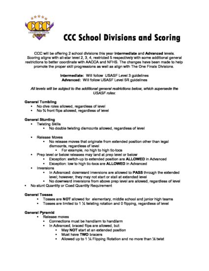 School Division Scoring pdf